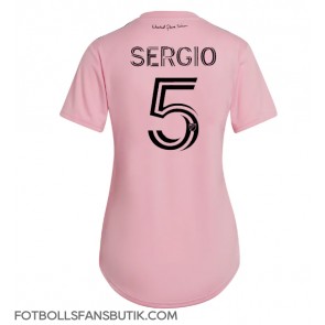 Inter Miami Sergio Busquets #5 Replika Hemmatröja Damer 2023-24 Kortärmad